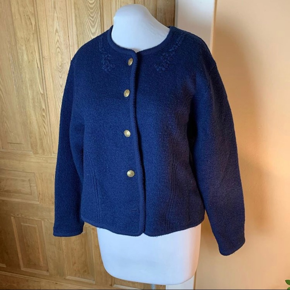 pendleton XL wool cardigan